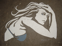 Marcy  Original art Villafana